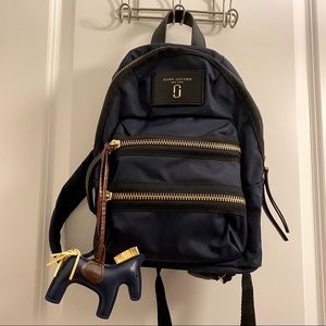 Marc Jacobs Biker nylon backpack Coach charm